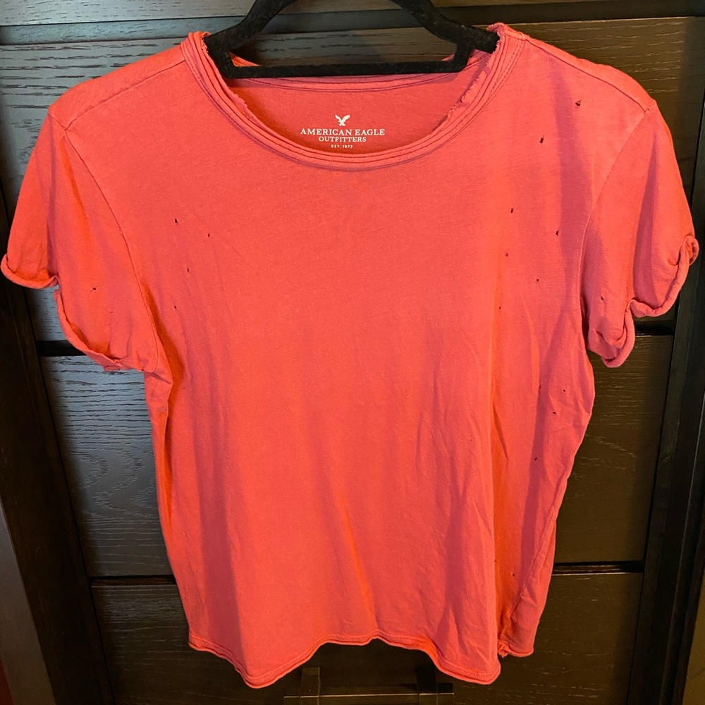 AE shirt with little holes